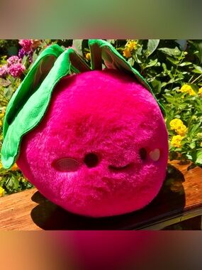 MIMI COCO Weighted Radish Cute Kawaii Vegetable Plush Stuffed Anxiety Cushion